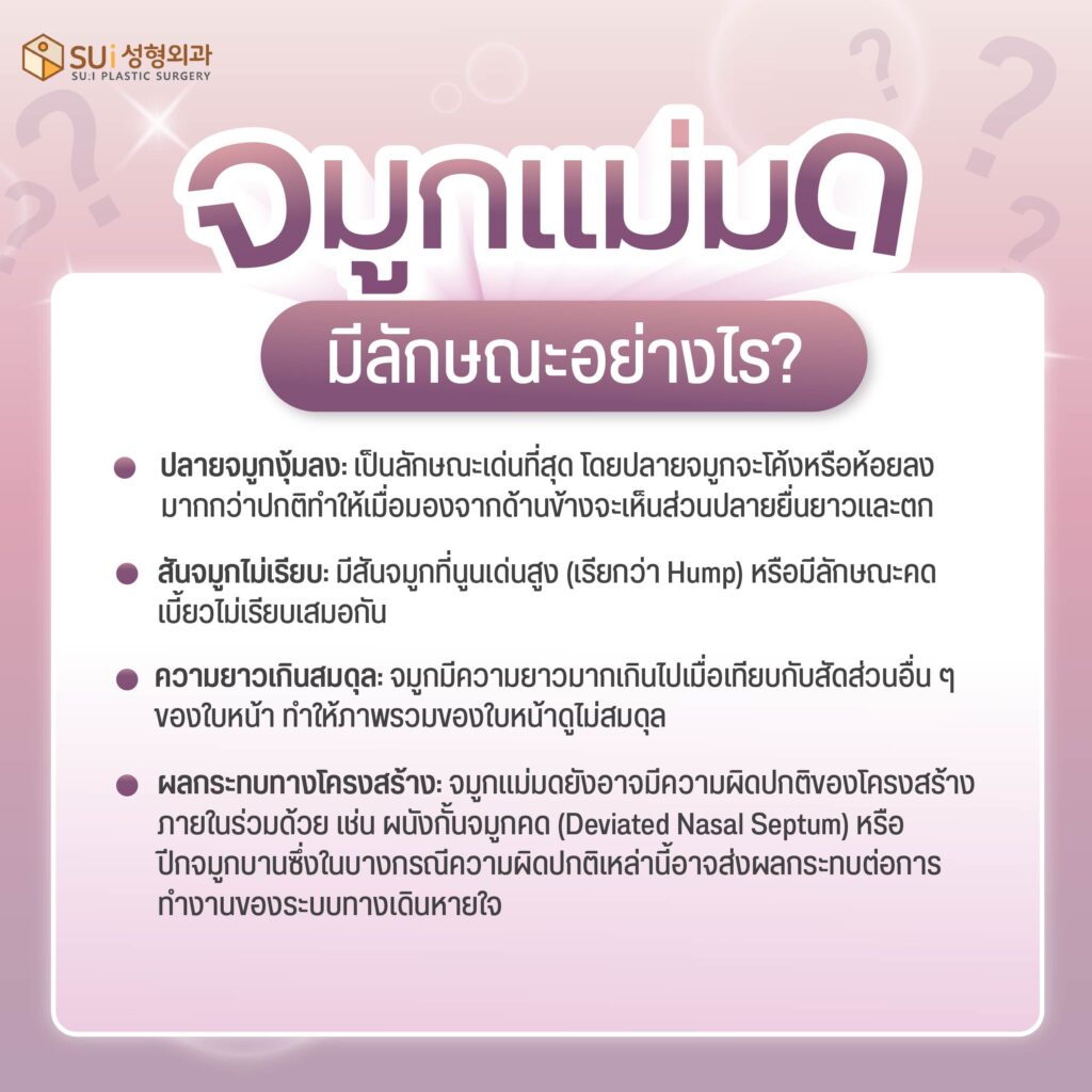 จมูกแม่มดเป็นอย่างไร