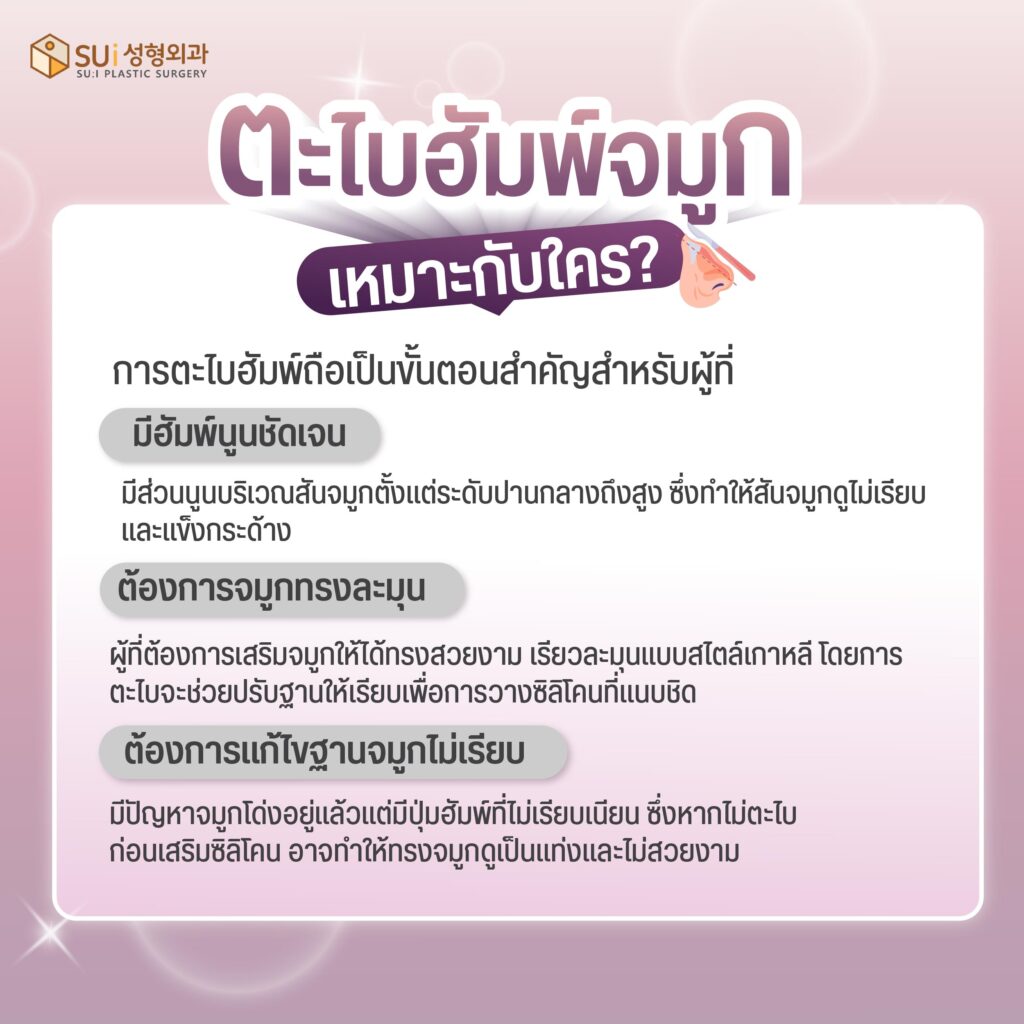 ตะไบฮัมพ์ เหมาะกับใคร